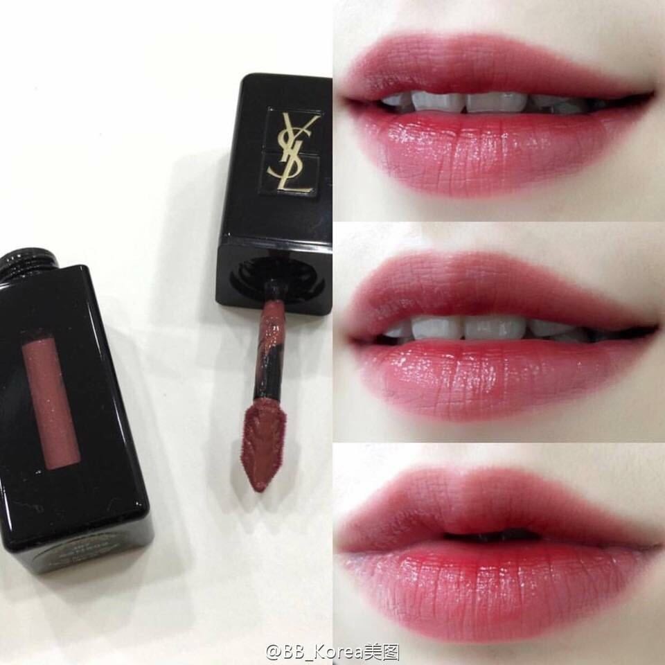 SON KEM YSL VINYL CREAMY LIP STAIN MÀU 407