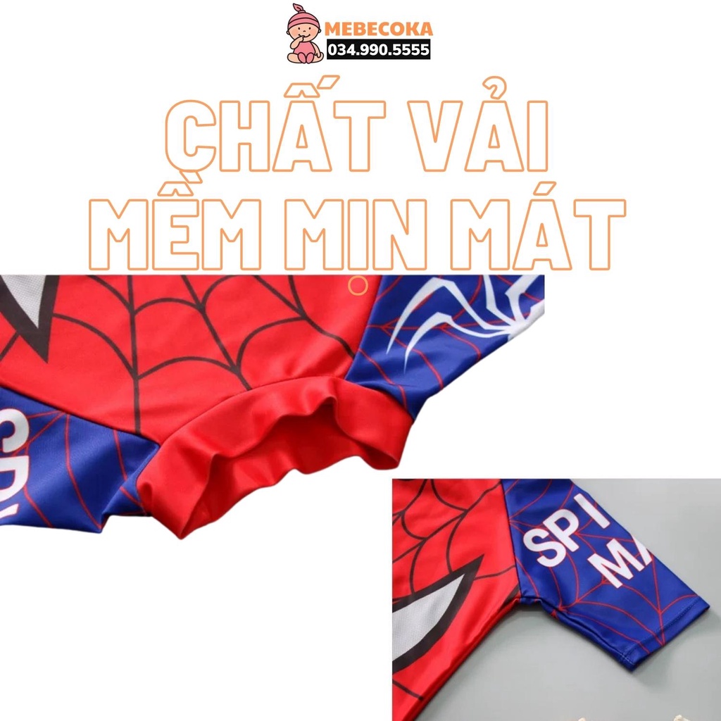 Đồ bơi trẻ em ,bộ đồ bơi áo + quần lửng họa tiết siêu anh hùng loại CAO CẤP cho bé Trai