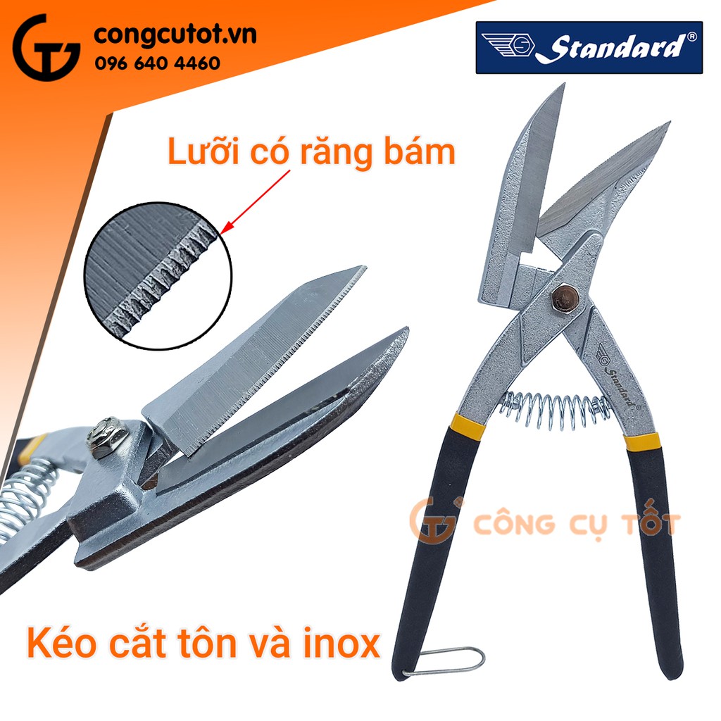 Kéo cắt tôn và inox Standard