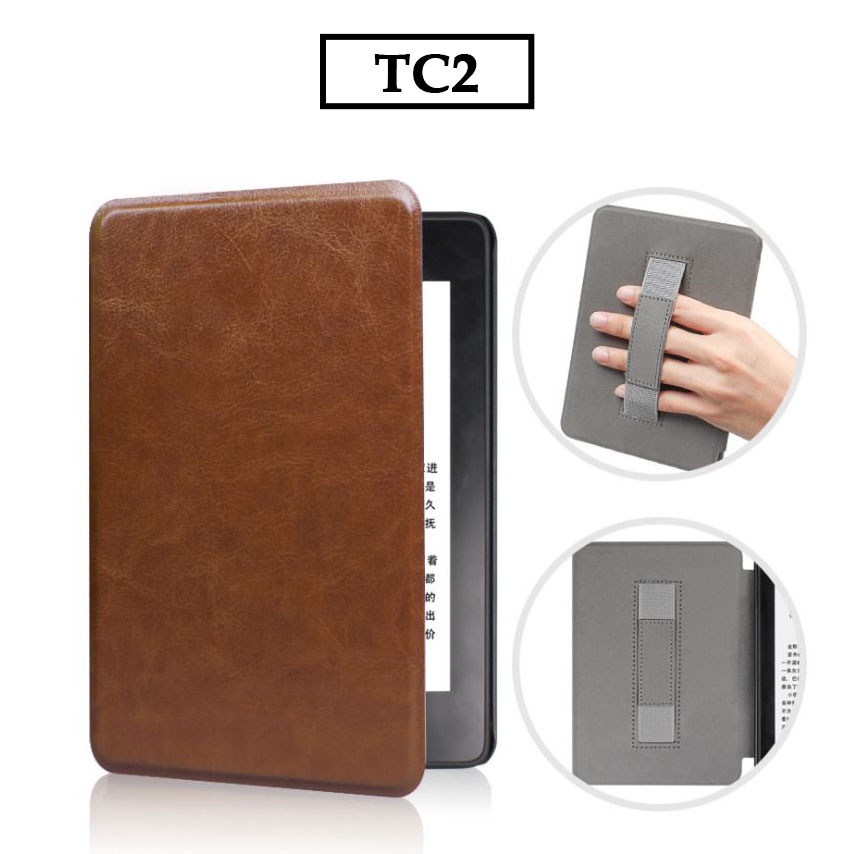 Bao da máy đọc sách Kindle Paperwhite 4 gen 10  Kindle Paperwhite 3/2/1 Kindle Basic 10th 2019 đặc biệt có tay cầm