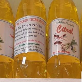 Tinh dầu sả chanh.