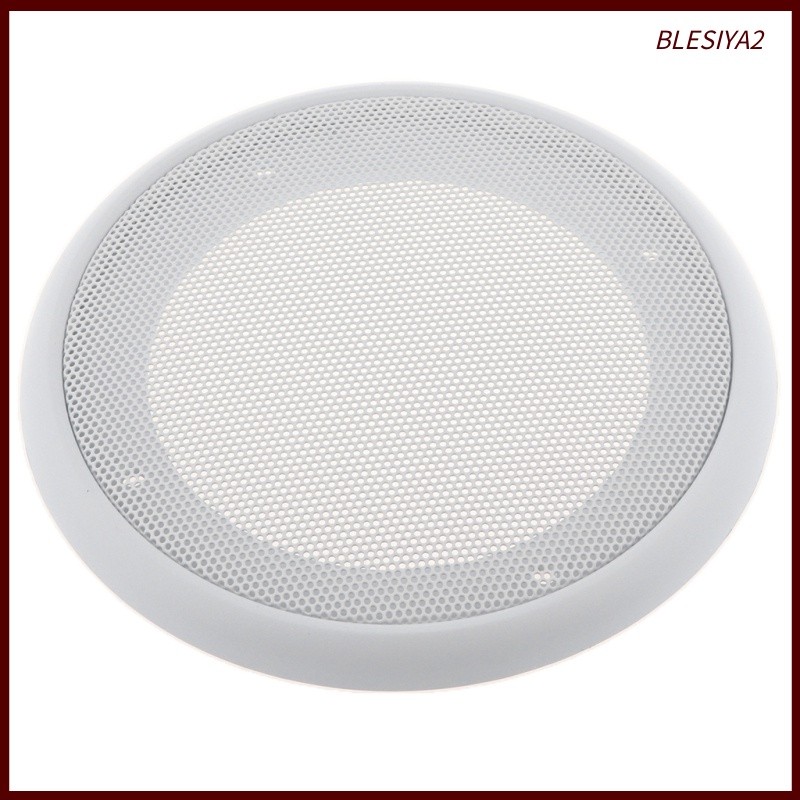 [BLESIYA2] 4Inch Speaker Grills Cover Case with 4 pcs Screws for Speaker Mounting Home