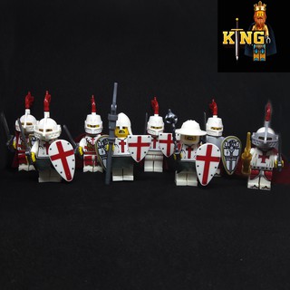 NON Lính kiếm mũ giáp mặt Kingdom Knight E818
