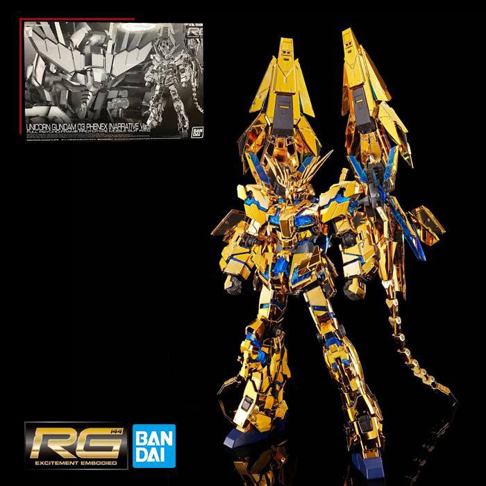 MÔ HÌNH GUNDAM BANDAI RG 1/144 UNICORN GUNDAM 03 PHENEX NARRATIVE VER GUNDAM UNIVERSAL CENTURY