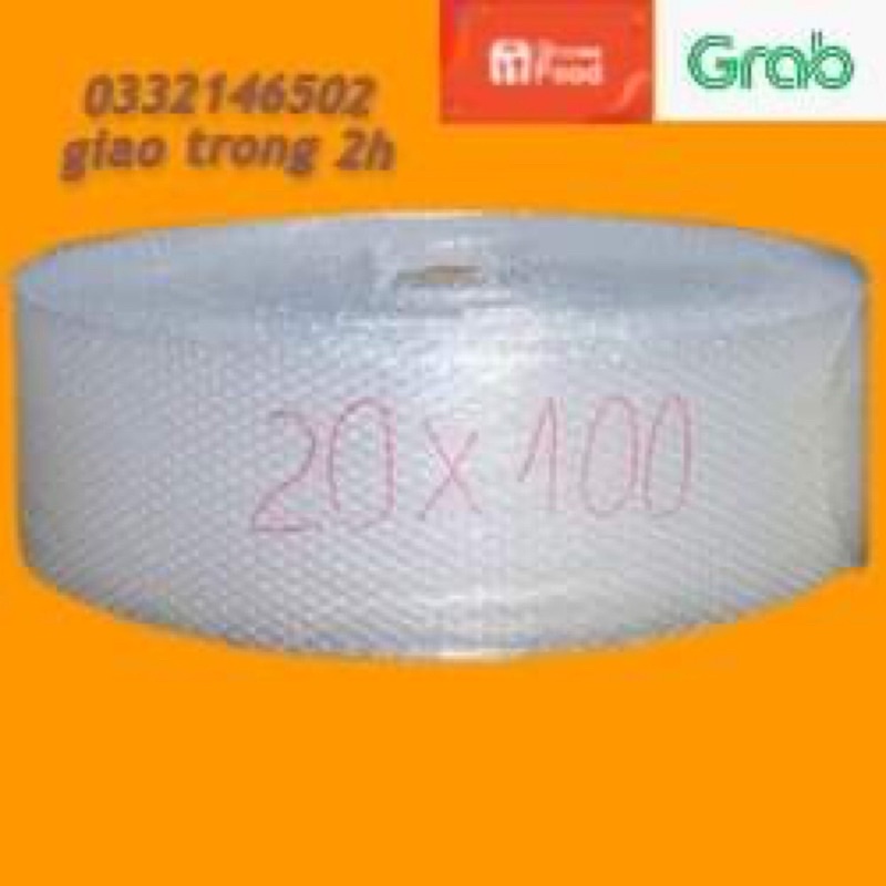 20cmx100m xốp khí bong bóng gói hàng