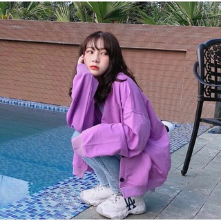 Unisex - khoác ulzzang - cardigan basic - khoác nỉ da cá trơn - ảnh thật 100% - khoác gài cúc
