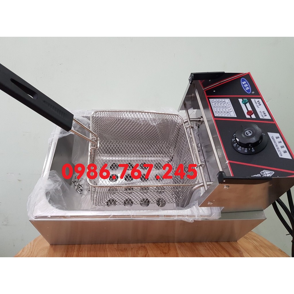 Bếp Chiên Nhúng Dùng Điện Đơn - Bếp Chiên Đơn 1 ngăn cao cấp - Bếp chiên nhúng thực phẩm