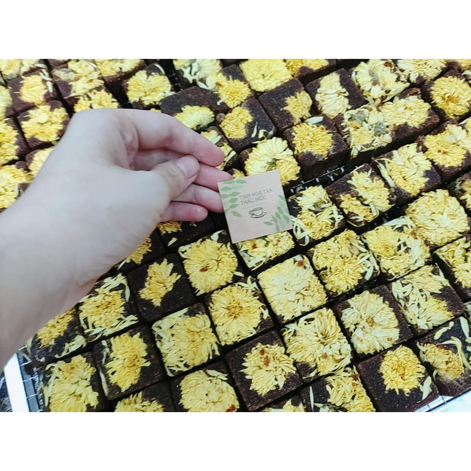 trà cúc đường nâu hoàng kim thơm ngọt giống nước sâm cúc 1 kí độc quyền