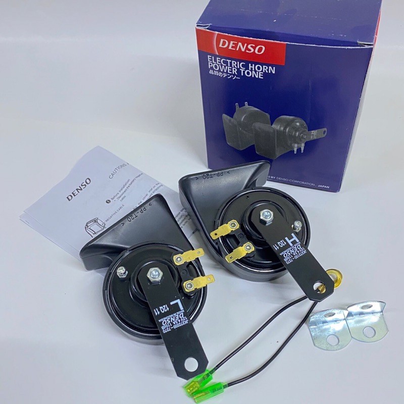 (giá 1 đôi ) Còi Sên DenSo gắn xe máy oto tặng bát giắc cắm