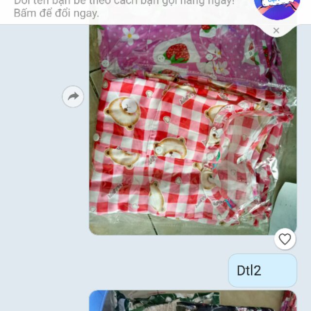Combo 4 bộ bé gái