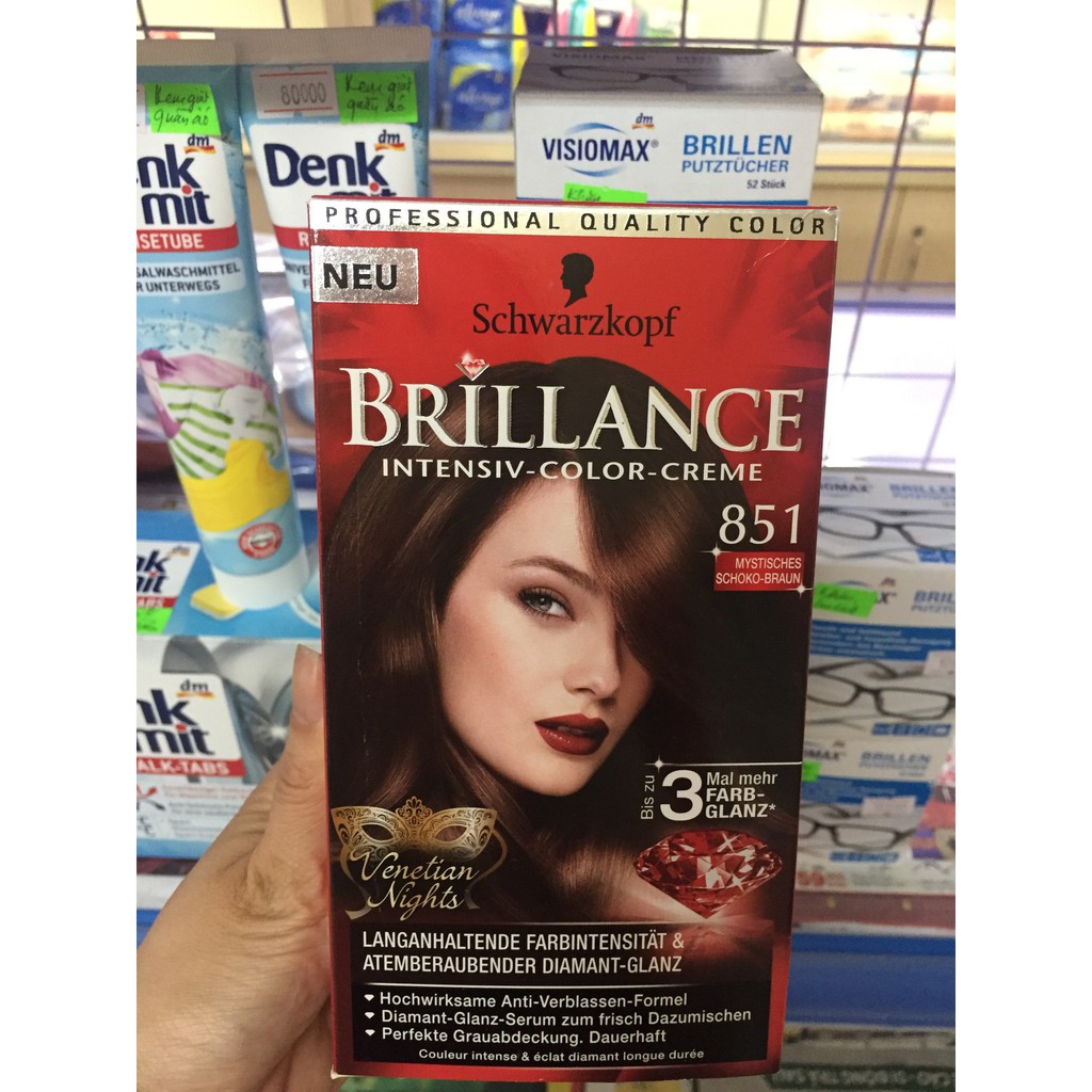 Thuốc nhuộm tóc Schwarzkopf Đức