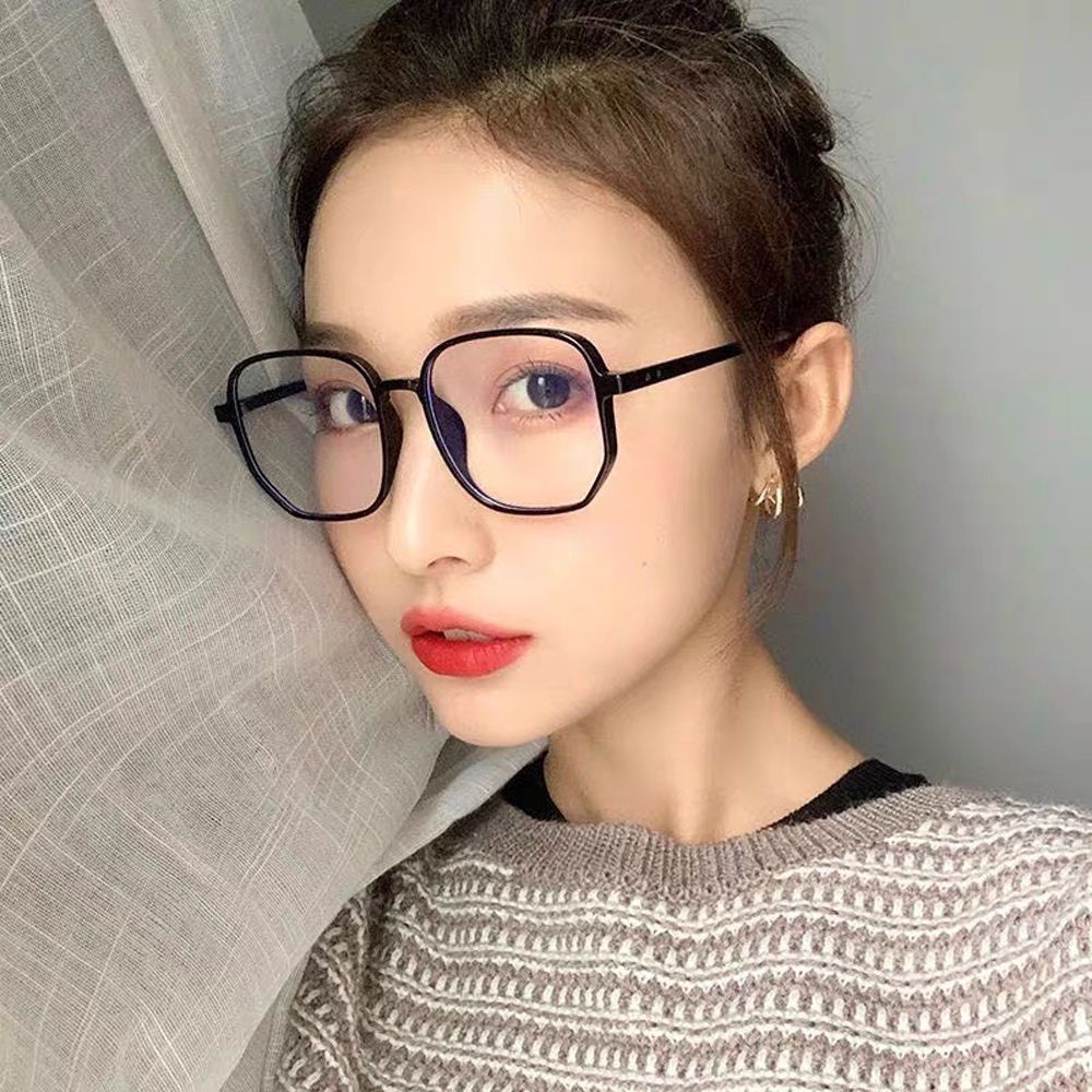 Mắt kính đọc sách gọng trong suốt siêu nhẹ chống ánh sáng xanh kiểu Hàn Quốc cổ điển cho nam và nữ