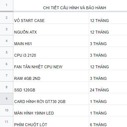 BỘ MÁY TÍNH BÀN CHƠI PUBG Mb GTA V LOL CF Siêu Bền