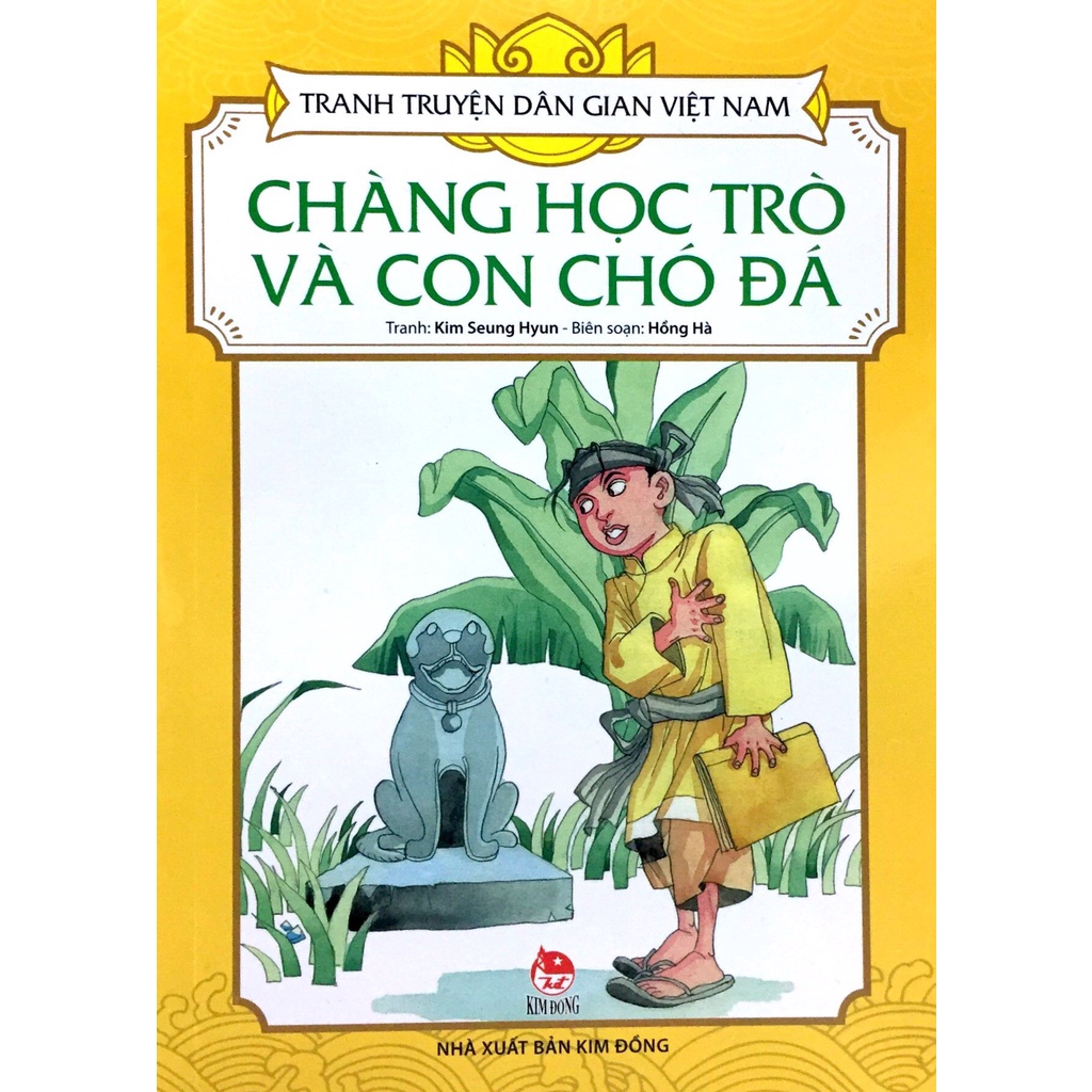 Tranh truyện dân gian Việt Nam Chàng học trò và con chó đá Kim đồng Ndbooks