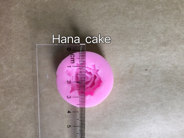 Khuôn silicol 4D hoa hồng bé