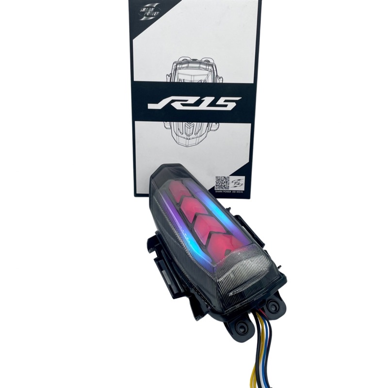 Đèn Hậu R15V3 Audi Tích Hợp Xi Nhan Chính Hãng Shark Power