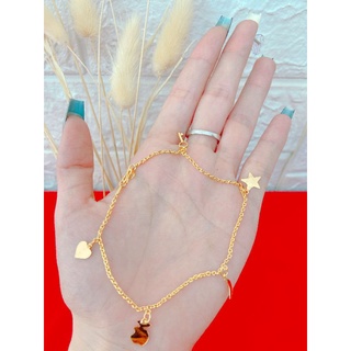 lắc chân nữ vàng 6k