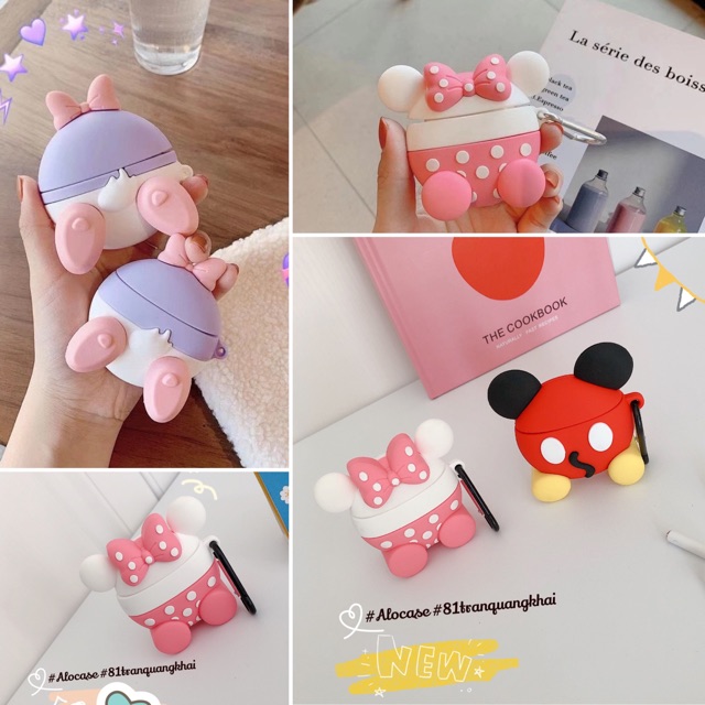 Ốp Disney airpod 1-2 dễ thương