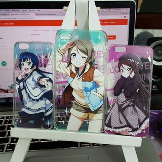 Ốp điện thoại Iphone 6-6s anime Love live Sunshine