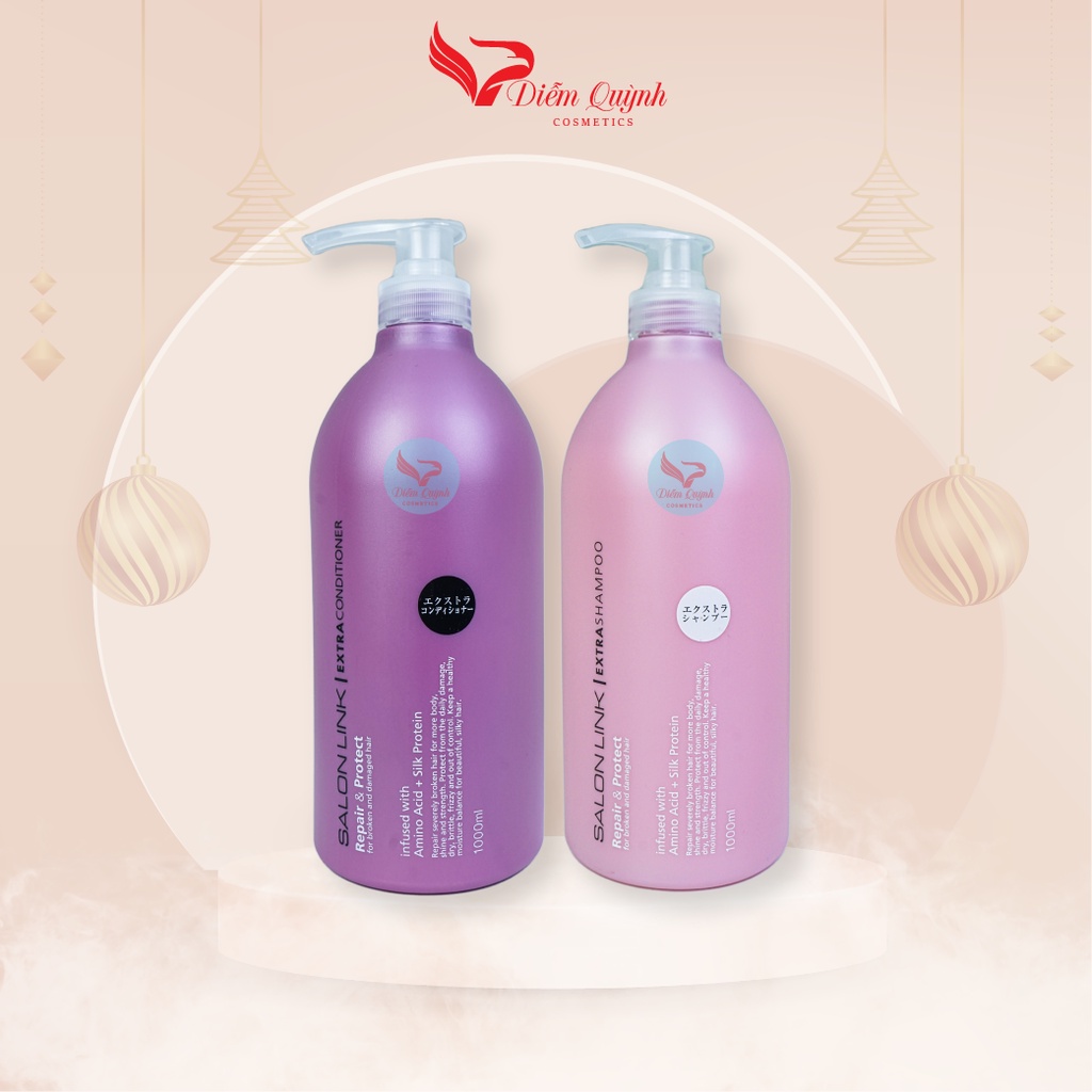 Cặp dầu gội xả Salon Link Nhật Bản 1000ml