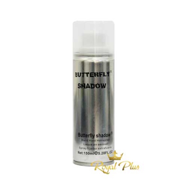GÔM XỊT TÓC BUTTERFLY SHADOW 150ml.