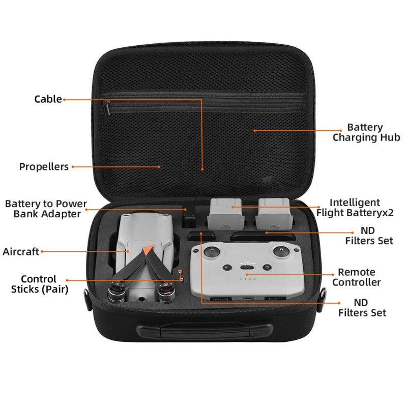 Va Li Cứng Chống Nước Mang Đi Được Cho MAVIC AIR2 / 2S