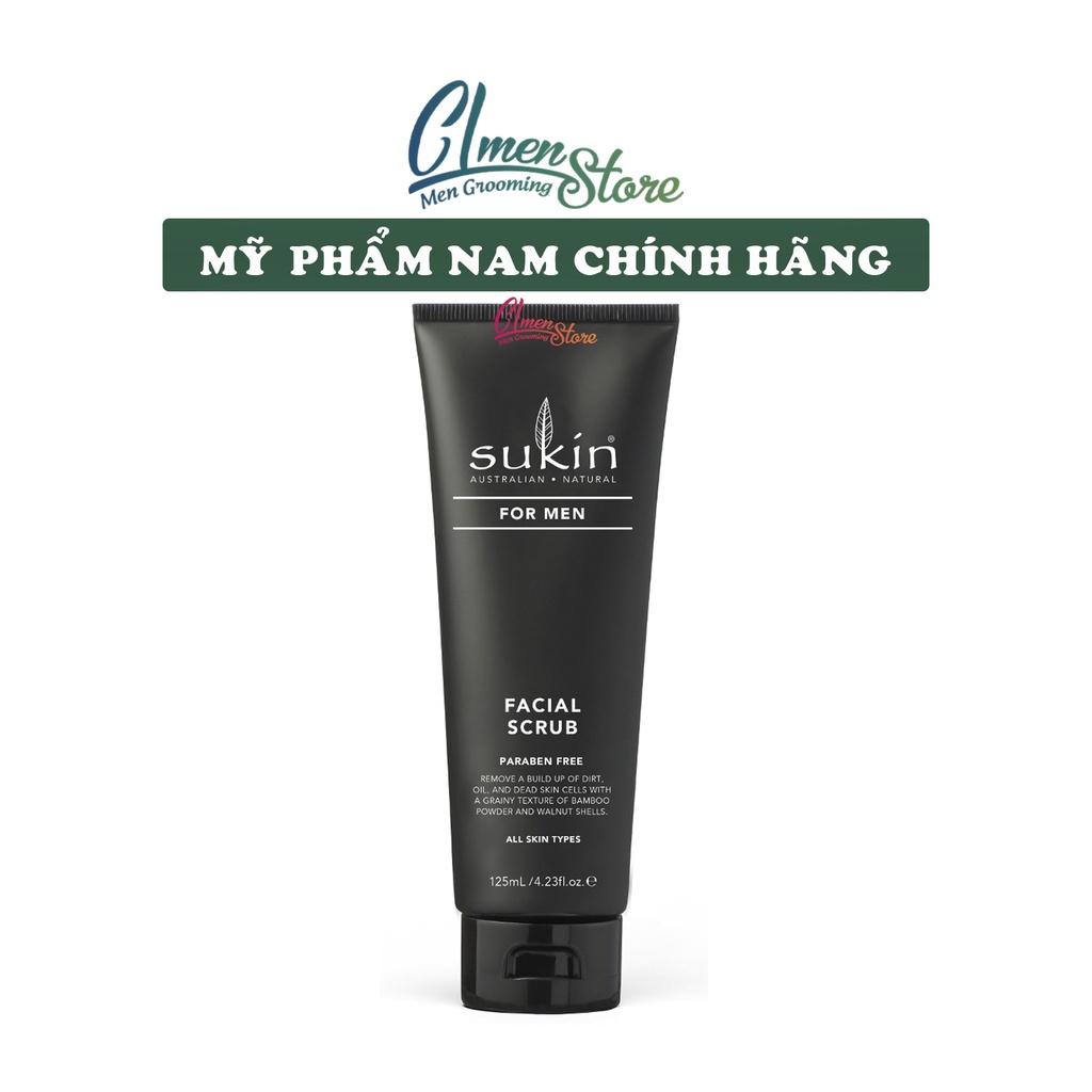 Kem tẩy tế bào chết Sukin For Men Facial Scrub – 125ml