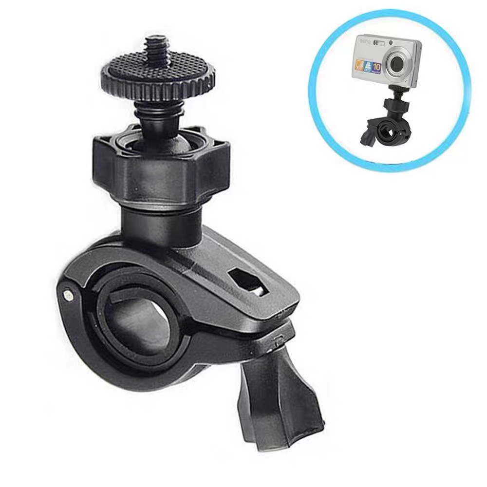 Giá đỡ camera LAMMCOU gắn ghi đông xe đạp xoay 360 độ thích hợp cho camera hành động Gopro Hero 9 8 7 6 5 Osmo