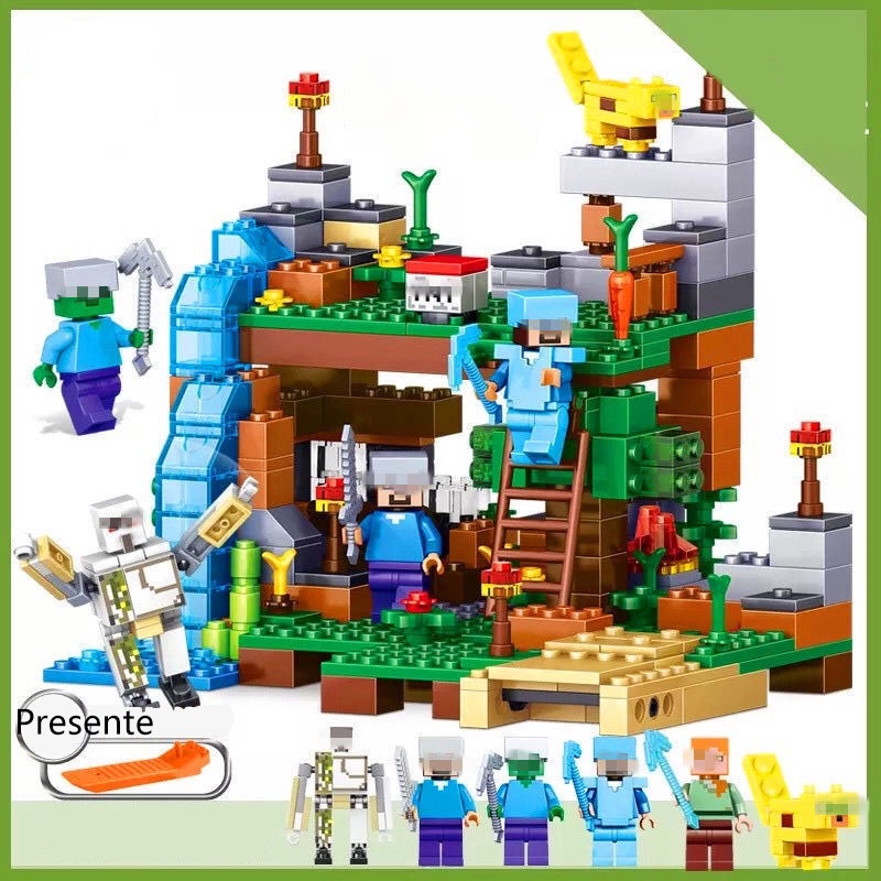 Bộ Lắp Ghép Lego Nhân Vật Trong Minecraft Cho Trẻ Em 6 Tuổi