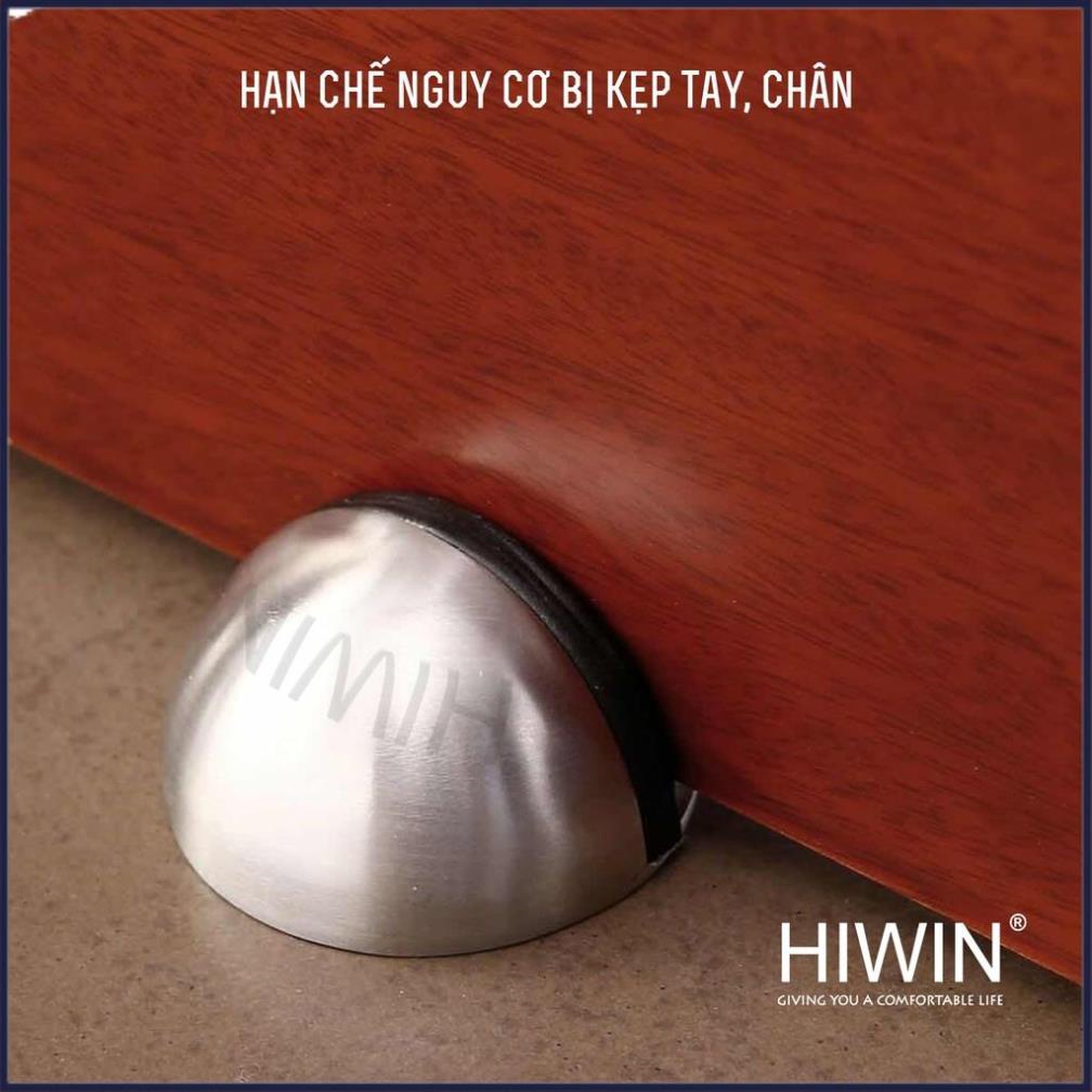 Chặn cửa bán nguyệt inox 304 mặt mờ HIWIN Y-9004