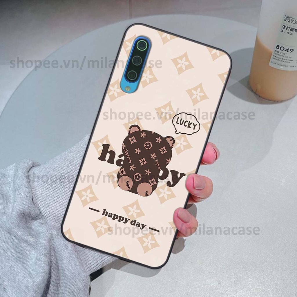 Ốp Xiaomi Mi 9 SE gấu be@rBrick gấu Teddy Kaws siêu đẹp, phong cách, cá tính