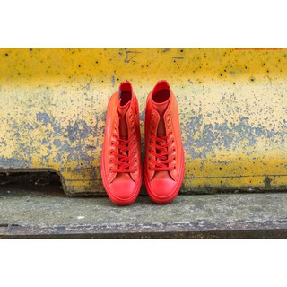 Converse Rubber đỏ cam giày caosu 153802c