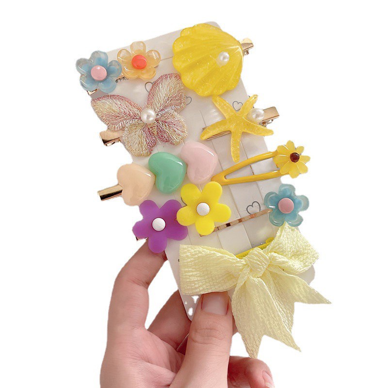 Mới Kẹp Tóc Thời Trang Mùa Hè Cho Bé Gái