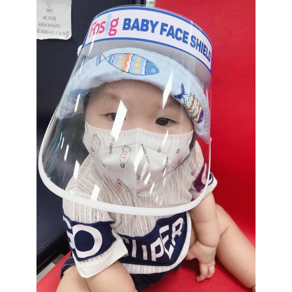 Kính chắn giọt bắn cho bé