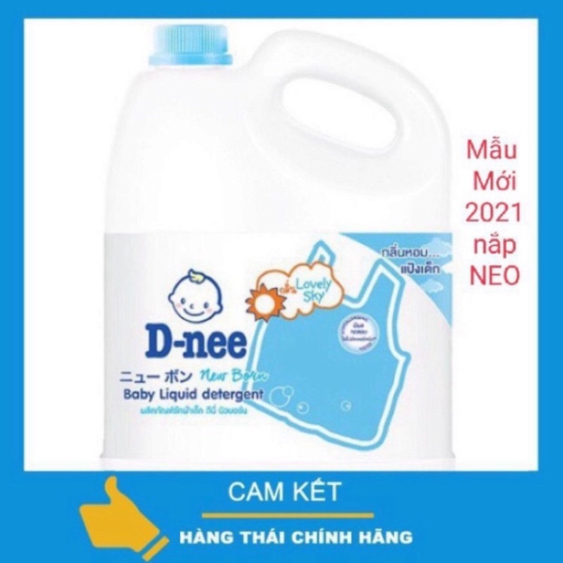 [Chính hãng] Nước giặt dnee 3 lít nắp NEO Thái Lan chính hãng.