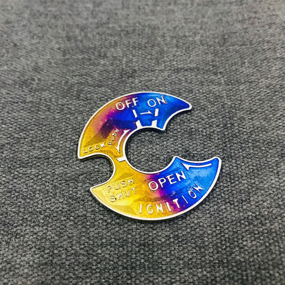 [CỰC RẺ] TEM TITAN DÁN Ổ KHÓA CHO SATRIA RAIDER EXCITER SONIC VARIO CỰC BỀN CỰC CHẤT