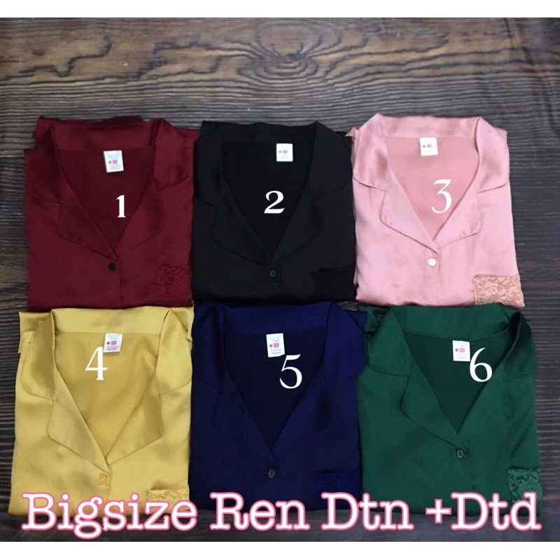 Đồ bộ lụa satin phối ren bigsize 3 size 45-100kg | BigBuy360 - bigbuy360.vn
