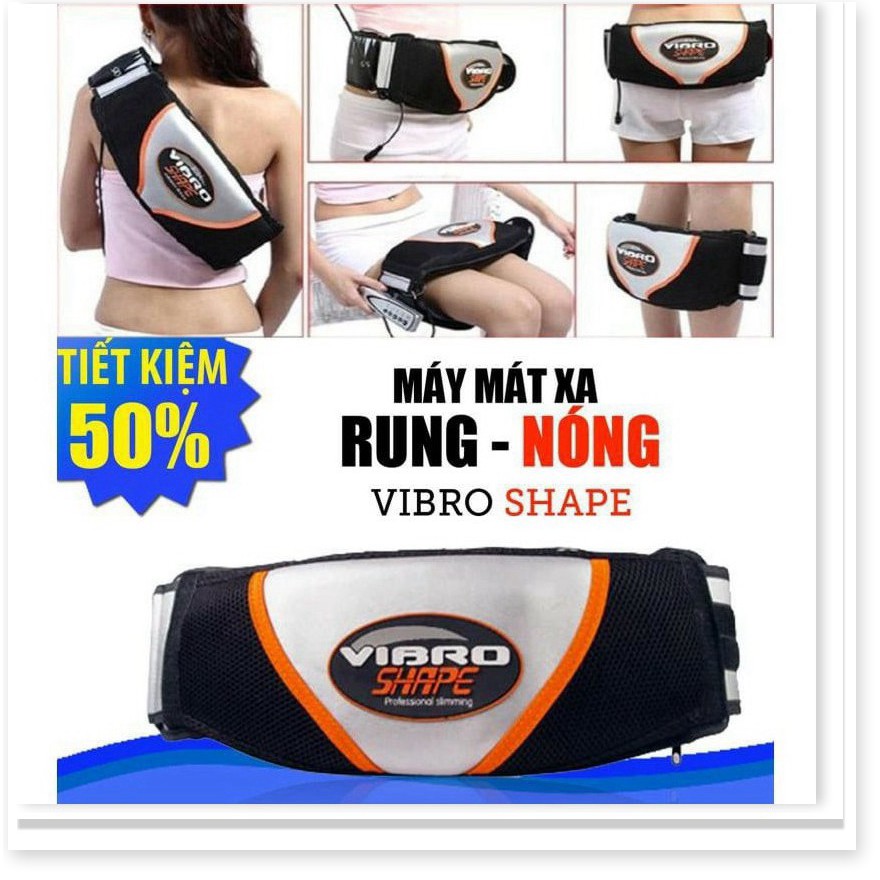 Máy Giảm Béo Toàn Thân,Đai Rung Nóng Đánh Tan Mỡ Thừa,Máy Giảm Mỡ Bụng Cho Nam Nữ VIBRO SHAPE