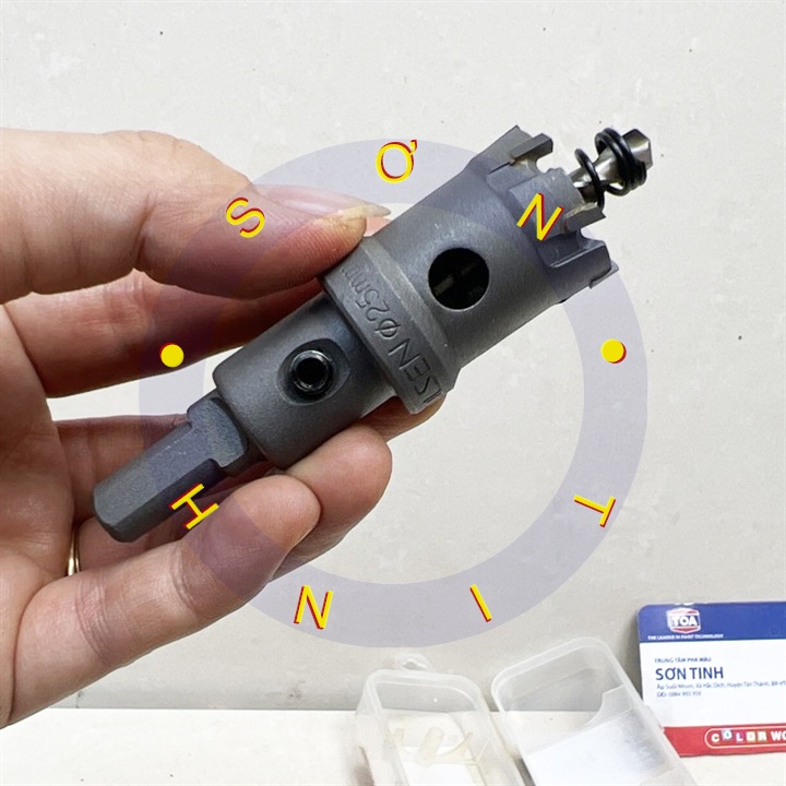 MŨI KHOAN KHOÉT SẮT THÉP, BÊ TÔNG GỖ 25mm TOLSEN 75925