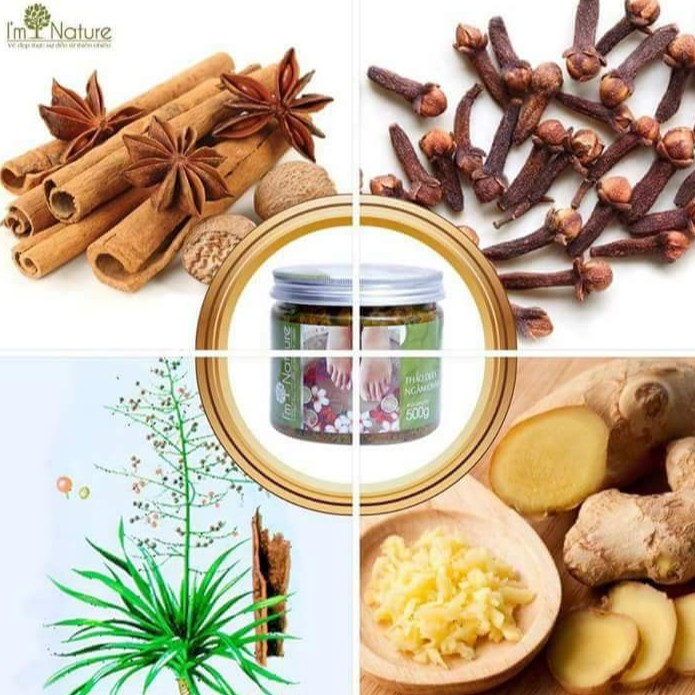 Ngâm Chân Thảo Dược - Giảm Đau Nhức Sưng Phù Chân Giúp Ngủ Ngon - Giữ Ấm Cơ Thể  Và Phòng Cảm Lạnh _ Hũ 500 gr