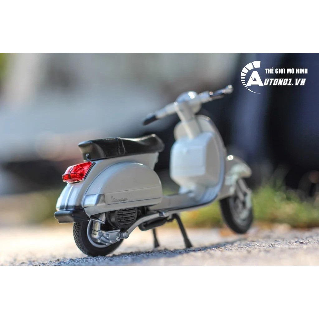 MÔ HÌNH XE VESPA PX 2016 WHITE 1:18 WELLY 5721