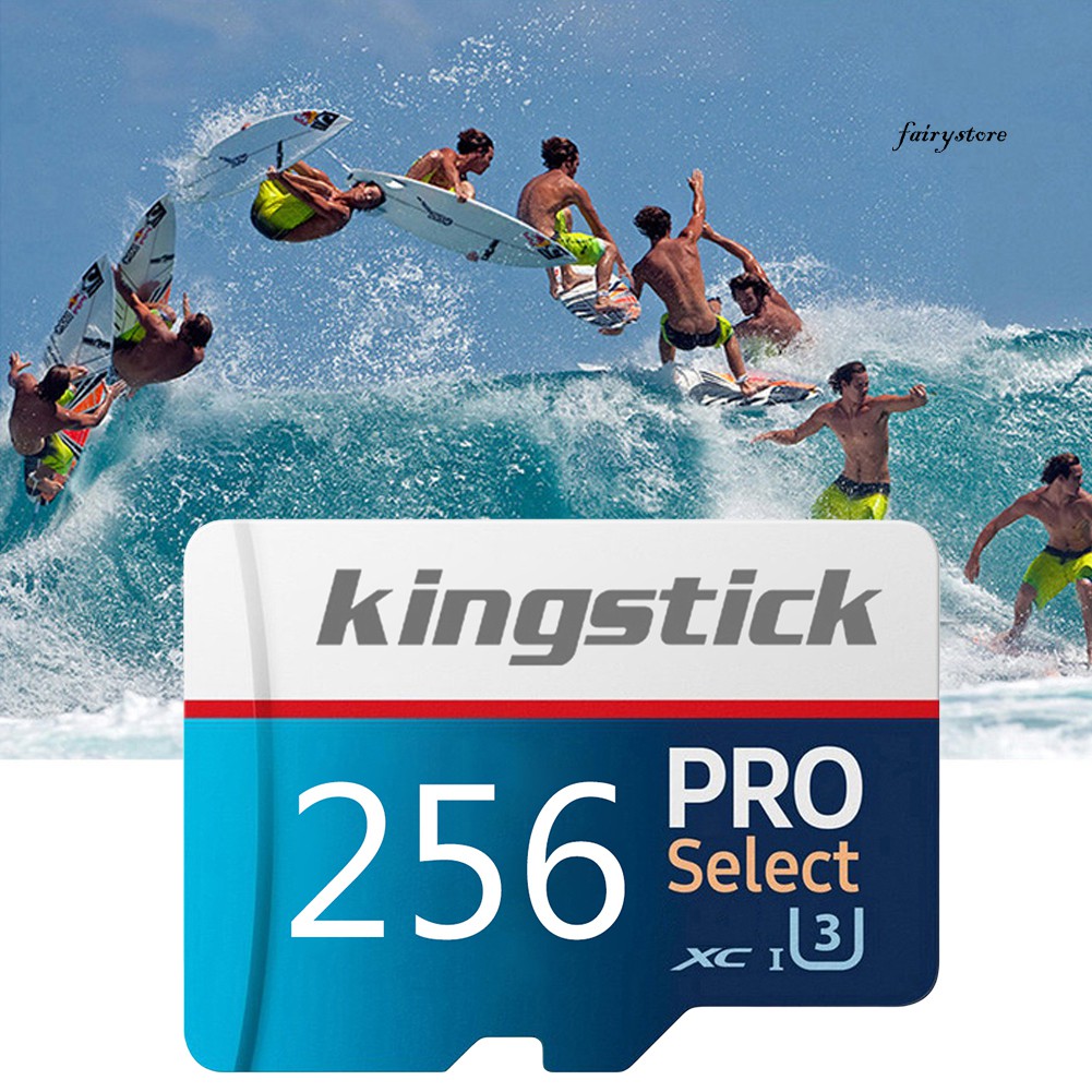 Thẻ Nhớ Micro-sd / Tf Tốc Độ Cao Fs + Kingstick U3 64 / 128 / 256 / 400gb