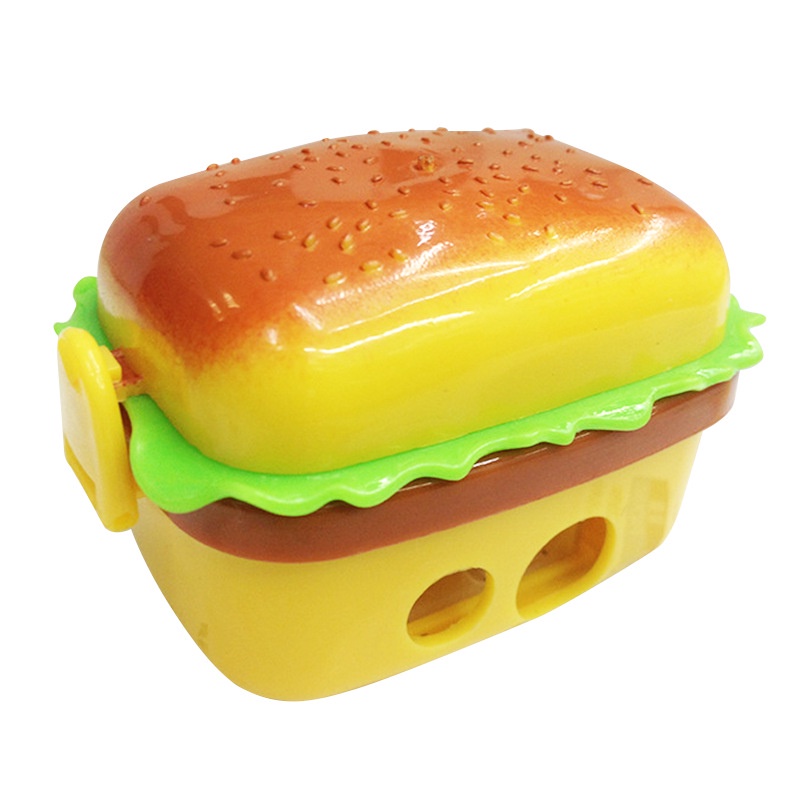 Đồ Gọt Bút Chì Hình Hamburger Dễ Thương_ Xoáy Bút Chì Cho Bé E564