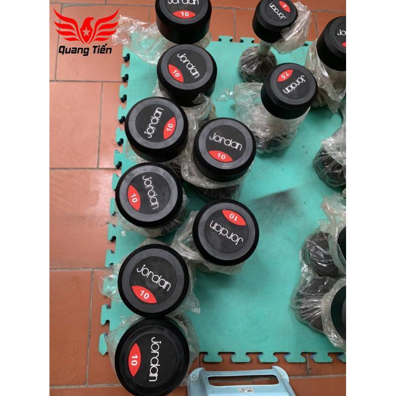 Tạ tay cao su cao cấp Jordan 5 kg chính hãng