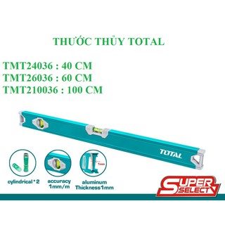 Thước thủy 100cm hiệu total tmt210036