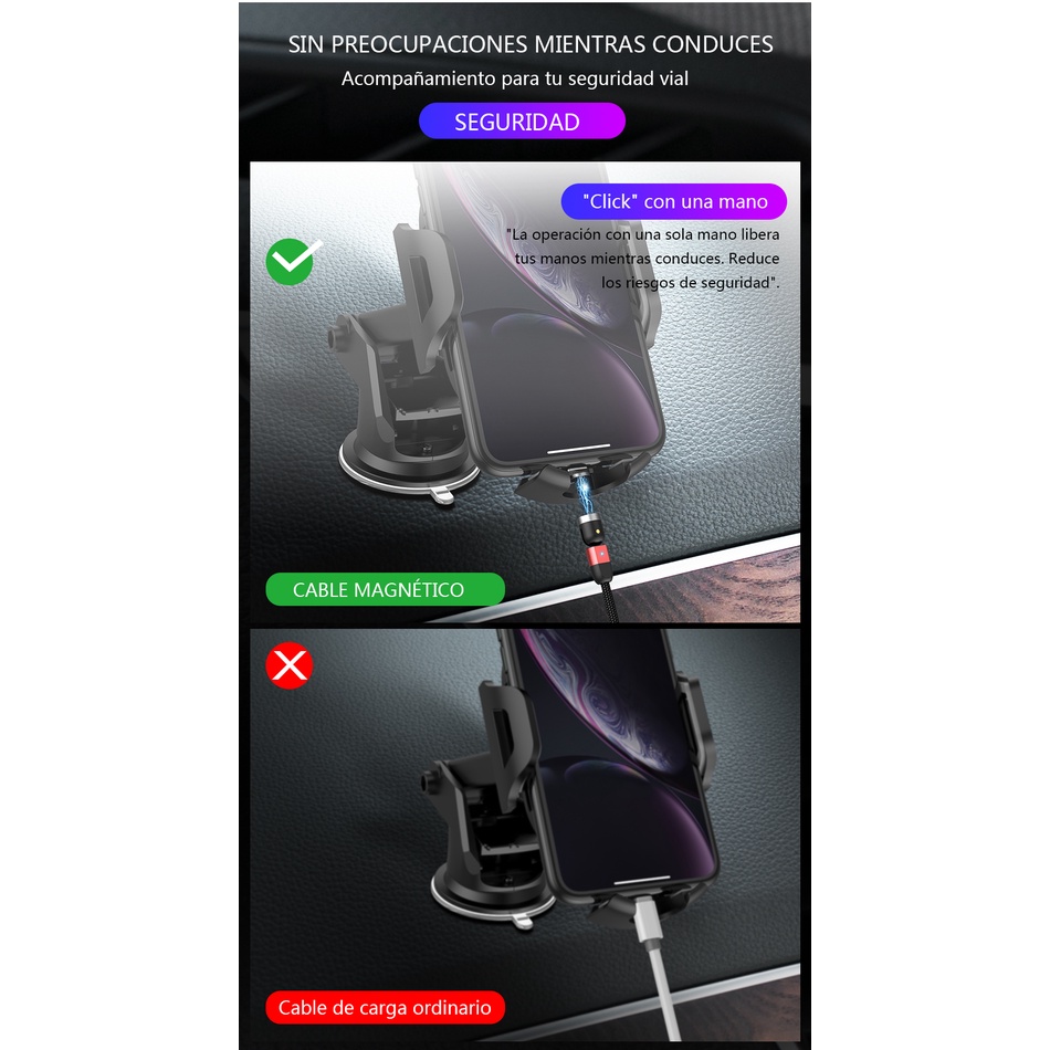Cáp Sạc Nam Châm Twitch 3A 540 Cho Samsung Độ Dài 1m/ 2m