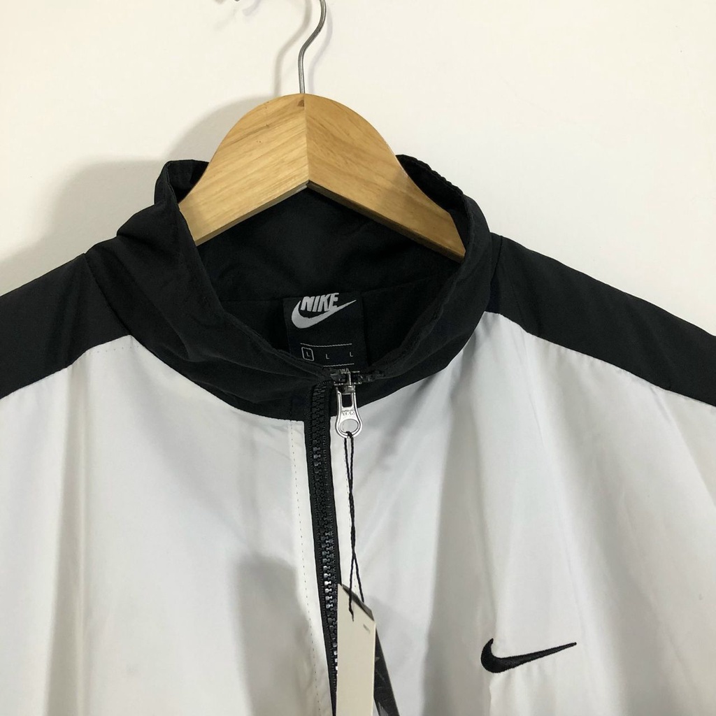 Áo Khoác Gió Nike Vintage, Áo Jacket Nike Swoosh Vintage Vải Dù 2 Lớp Thời Trang Dành Cho Cả Nam Và Nữ