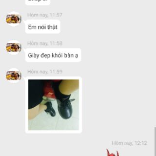 Giày ulzzang da thấp cổ