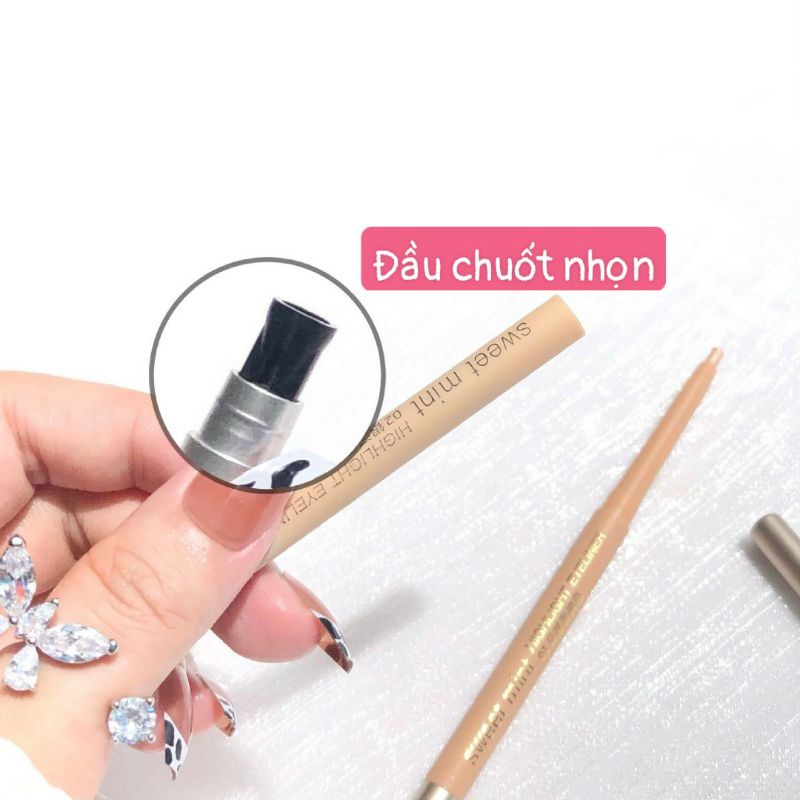 Bút sáp nhũ mịn highlight Sweetmint đa dụng trong makeup xu hướng mới