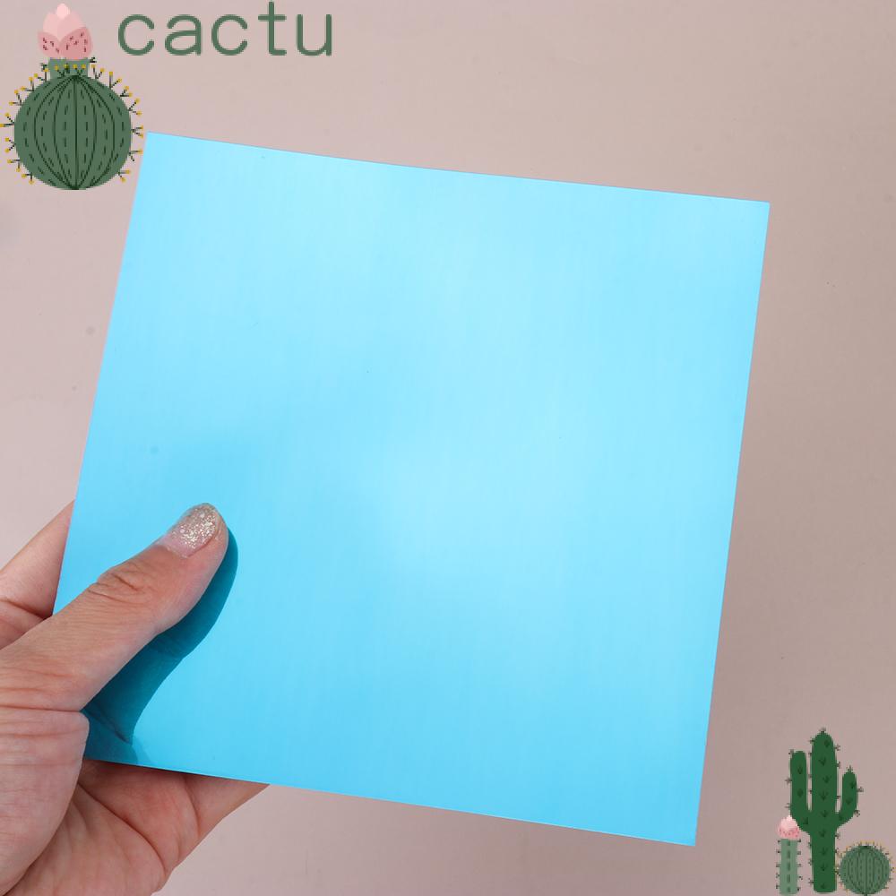 CACTU Ultra-thin Mirror Acrylic Soft Mirror Stickers DIY Adhesive stickers Mirror Sticker Self-adhesive PET Wall Stickers